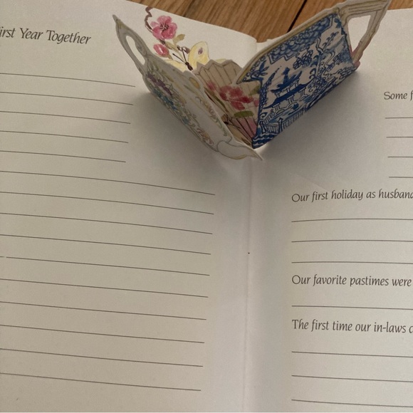 NWOT “Our Wedding Album” Keepsake (hardcover) Book w/3D pop up
Illustrations - Picture 3 of 16